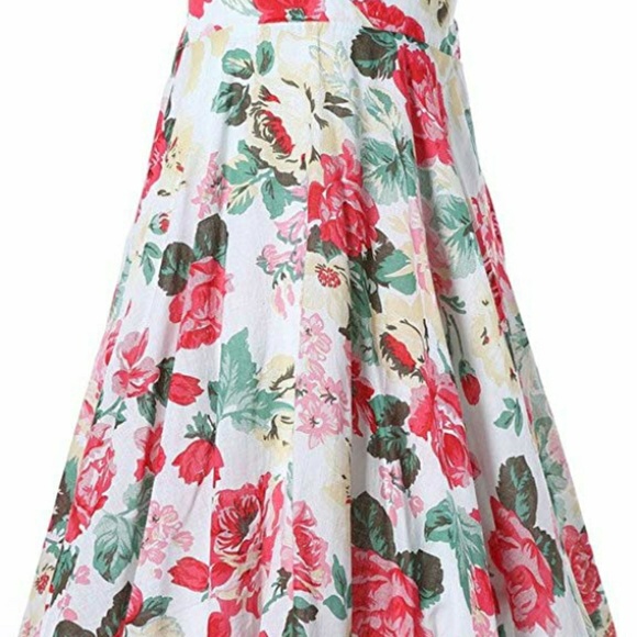 Happy Rose Little Girl Flower Lace Dress - Picture 2 of 5